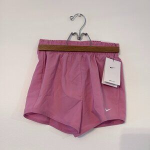 Nike Kids Pink Training Shorts Size S NWT